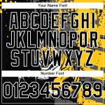 Personalized 3D Animal Tiger Baseball Jersey - Black Yellow White Mens Apparel Personalized Black Yellow-White 3D Animal