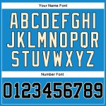 Personalized Basketball Jersey - Blue Black-Cream Throwback Style Personalized Blue Black-Cream Throwback Basketball Jersey