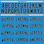 Personalized Blue Black White Throwback Basketball Jersey for Men and Women Personalized Blue Black-White Throwback Basketball
