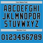 Personalized Blue Black White Throwback Basketball Jersey for Men and Women Personalized Blue Black-White Throwback Basketball