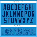 Personalized Authentic Blue-Navy Basketball Jersey with Custom Name and Number - Throwback Team Style Personalized Blue Blue-Navy