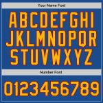 Personalized Blue and Red Throwback Basketball Jersey for Men and Women Personalized Blue Gold-Red Throwback Basketball Jersey