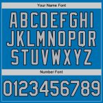 Personalized Blue Gray Black Baseball Jersey Custom Team Shirt for Men Personalized Blue Gray-Black Baseball Jersey