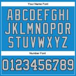 Personalized Blue Gray Black Basketball Jersey for Throwback Style - Custom 2 Personalized Blue Gray-Black Throwback Basketball