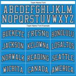Personalized Blue Gray Black Basketball Jersey for Throwback Style - Custom 2 Personalized Blue Gray-Black Throwback Basketball