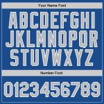 Personalized Authentic Basketball Jersey in Blue Gray-Navy - Custom Sports Apparel Personalized Blue Gray-Navy Authentic