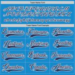 Custom Team Name and Number Personalized Blue Gray Navy Hockey Jersey Personalized Blue Gray-Navy Hockey Jersey Team Custom