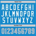 Custom Team Name and Number Personalized Blue Gray Navy Hockey Jersey Personalized Blue Gray-Navy Hockey Jersey Team Custom