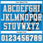 Personalized Blue Black White Animal Claws Basketball Jersey Suit Round Neck Personalized Blue White-Black Animals Claws
