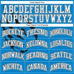 Custom Basketball Jersey with Team Name and Number, Personalized Blue White-Black Animal Claws Round Neck Design Personalized