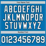 Custom Blue White Black Baseball Jersey for Men and Women Personalized Blue White-Black Baseball Jersey
