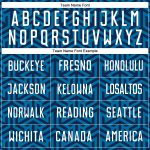 Custom Name and Number Personalized Soccer Uniform Jersey - Blue White-Black Sublimation Team Set Personalized Blue White-Black