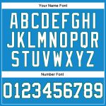 Personalized Blue White Kelly Green Basketball Jersey for Men and Women - Throwback Style Personalized Blue White-Kelly Green