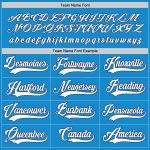 Customizable Blue Navy Hockey Jersey - Personalized Sports Apparel for Fans Personalized Blue White-Navy Hockey Jersey