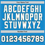 Customizable Blue and White Old Gold Retro Basketball Jersey Personalized Blue White-Old Gold Throwback Basketball Jersey