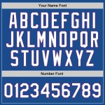 Personalized Blue and Purple Throwback Basketball Jersey for Men and Women Personalized Blue White-Purple Throwback Basketball