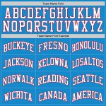 Personalized Blue Red Throwback Basketball Jersey - Custom Team Apparel 2 Personalized Blue White-Red Throwback Basketball