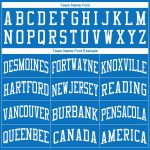 Custom Blue and White Basketball Jersey - Personalized Round Neck Design Personalized Blue White Round Neck Basketball Jersey