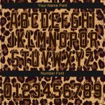 Personalized 3D Leopard Baseball Jersey in Brown and Old Gold for Custom Style Personalized Brown Brown-Old Gold 3D Leopard