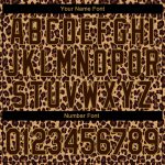 Personalized 3D Leopard Performance T-Shirt in Brown & Old Gold - Custom Graphic Tee Personalized Brown Brown-Old Gold 3D