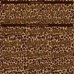 Custom Name and Number Leopard Print Softball Jersey - Personalized Unisex Two-Button Design in Brown and Old Gold Personalized