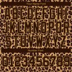 Personalized 3D Leopard Long Sleeve Performance T-Shirt - Brown Brown-Old Gold Personalized Brown Brown-Old Gold Leopard