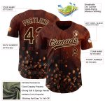 Personalized 3D Coffee Day Baseball Jersey - Brown Cream Design Personalized Brown Cream 3D International Coffee Day Baseball