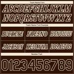 Personalized Brown Cream Basketball Shorts with Pinstripe Fade Design Personalized Brown Cream Pinstripe Fade Fashion Basketball