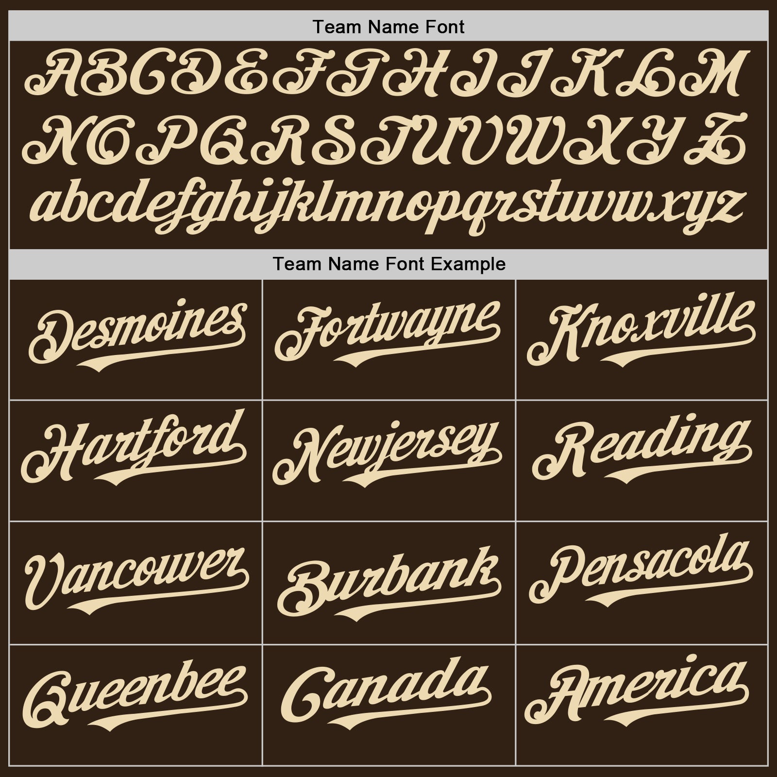 Personalized Brown Cream Sleeveless Baseball Jersey Personalized Cream Sleeveless Baseball Jersey in Brown - Custom Team Apparel Personalized Brown Cream Sleeveless Baseball - Image 3