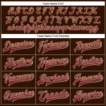 Custom Name Number Team Bomber Varsity Jacket Classic Western Plaid 3D Pattern Full-Snap in Brown Crimson Vegas Gold Black-City Cream
