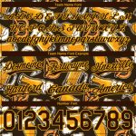 Custom Name Number Basketball Shorts - Personalized 3D Brown Gold Pattern Design Beer Team Apparel Personalized Brown Gold