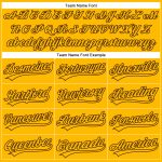 Custom Name and Number Champion Trophy Baseball Jersey, Personalized 3D Brown Gold Pattern Design for Team Personalized Brown