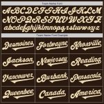 Personalized Brown Gold-Cream Two Tone Baseball Jersey for Men and Women Personalized Brown Gold-Cream Two Tone Baseball