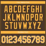 Personalized Authentic Baseball Jersey - Brown, Gold & White Color Design Personalized Brown Gold-White Authentic Baseball