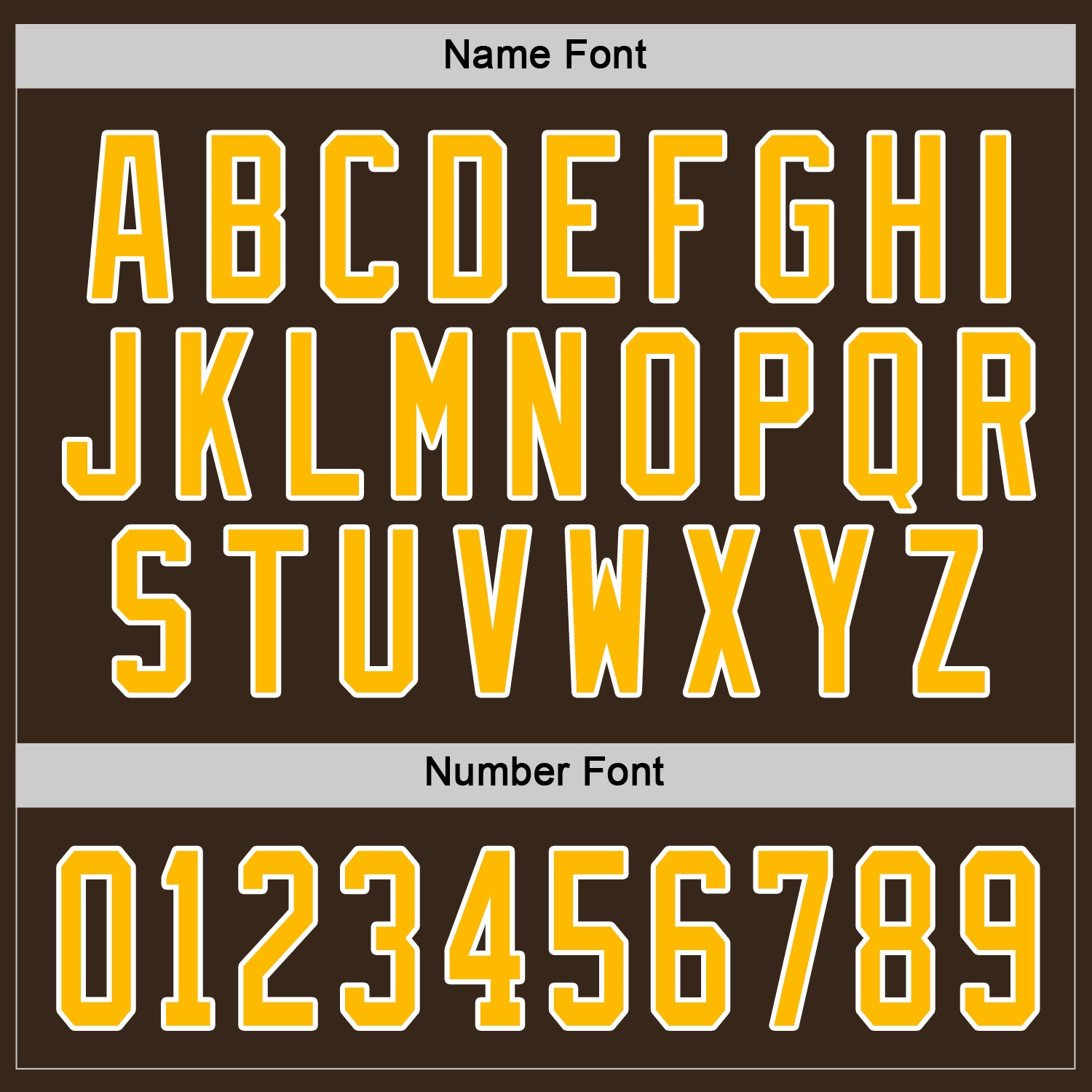 Custom Brown and Gold-White Hockey Jersey for Men and Women - Personalized Team Apparel Personalized Brown Gold-White Hockey - Image 4