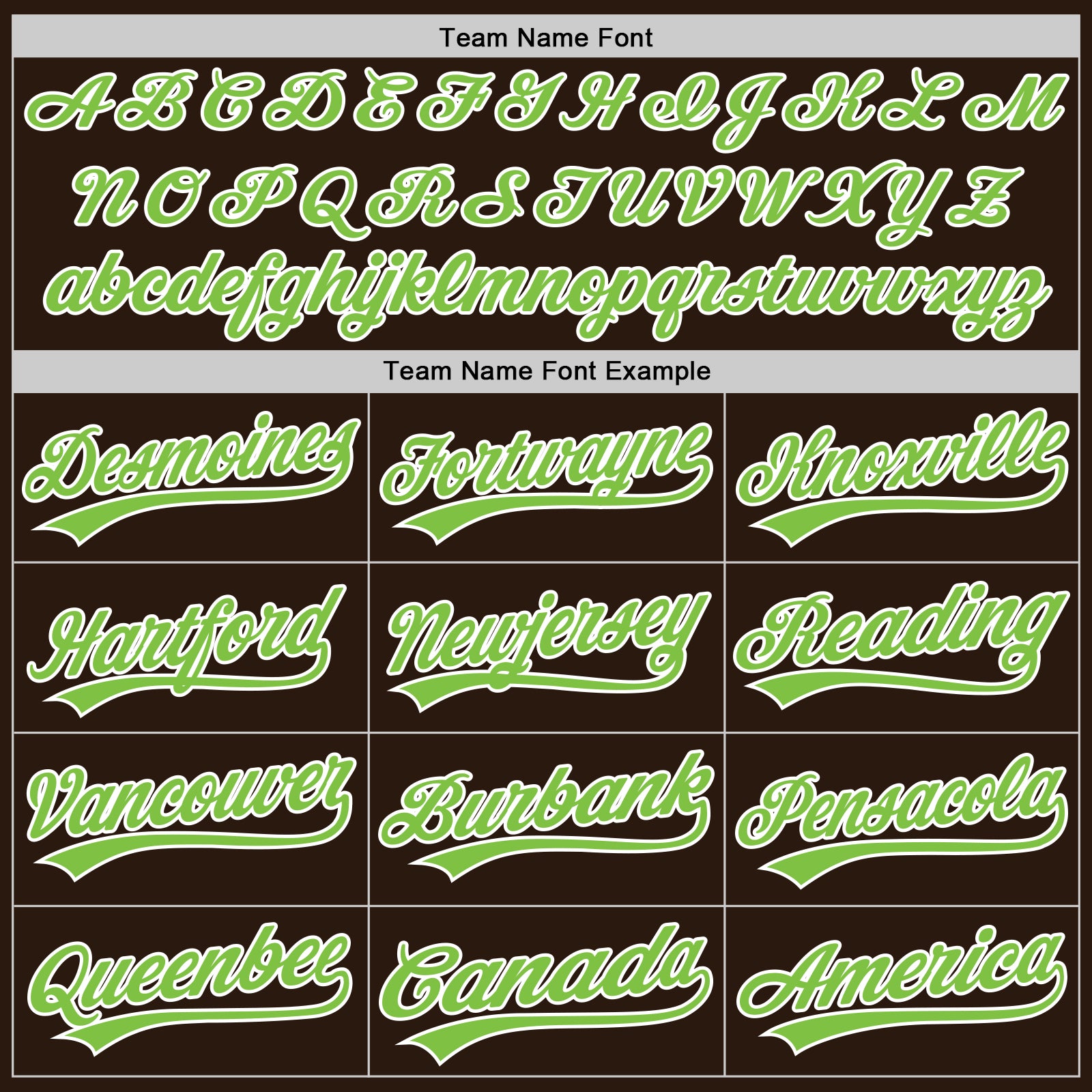 Personalized Brown Neon Green-White Authentic Baseball Jersey Personalized Authentic Baseball Jersey in Brown Neon Green and White Personalized Brown Neon Green-White Authentic Baseball - Image 4