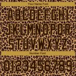 Custom Leopard Print Golf Polo Shirt with Personalized Name & Number - Brown Old Gold 3D Pattern Design Personalized Brown