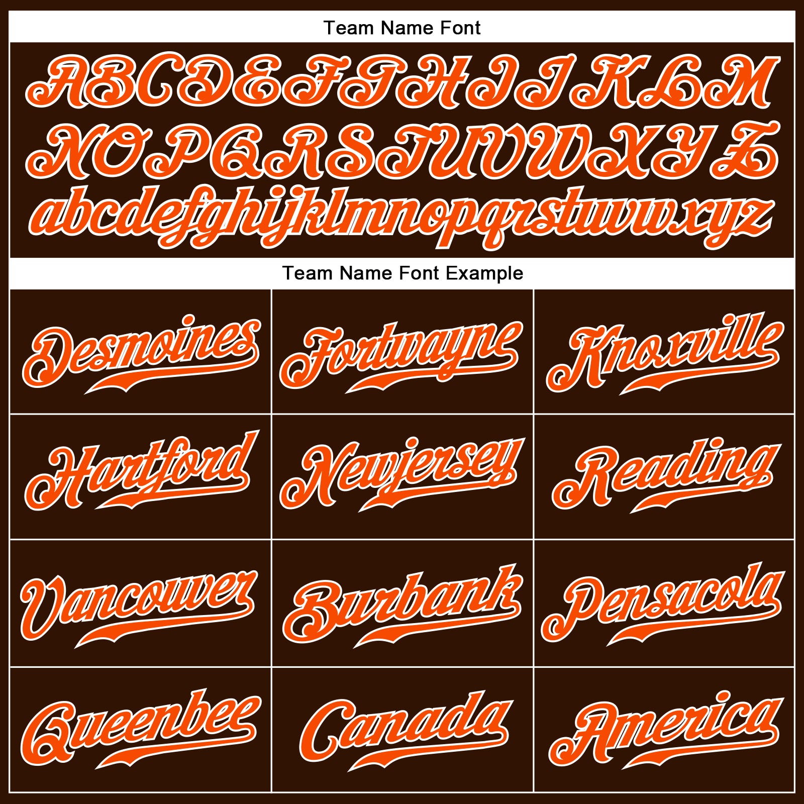 Personalized Brown Orange-White Authentic Sleeveless Baseball Jersey Team Custom Name and Number Personalized Custom Name and Number Sleeveless Baseball Jersey - Brown, Orange, White Authentic Team Jersey Personalized - Image 3