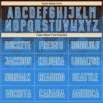 Customizable Brown and Powder Blue-Cream Soccer Jersey with Team Name and Number - Personalized Uniform Personalized Brown