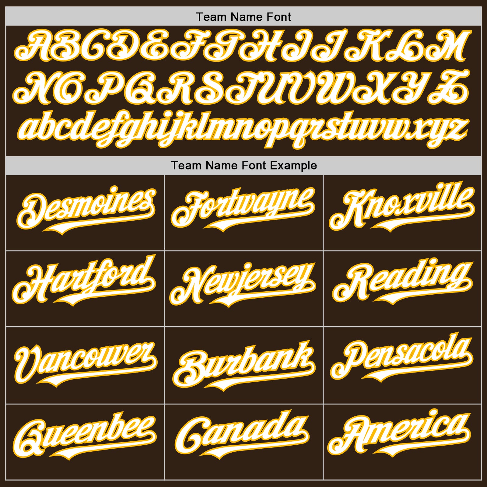 Personalized Brown White-Gold Authentic Sleeveless Baseball Jersey Team Custom Name and Number Custom Name Number Sleeveless Baseball Jersey - Personalized Brown White Gold Authentic Team Jersey Personalized Brown White-Gold - Image 3