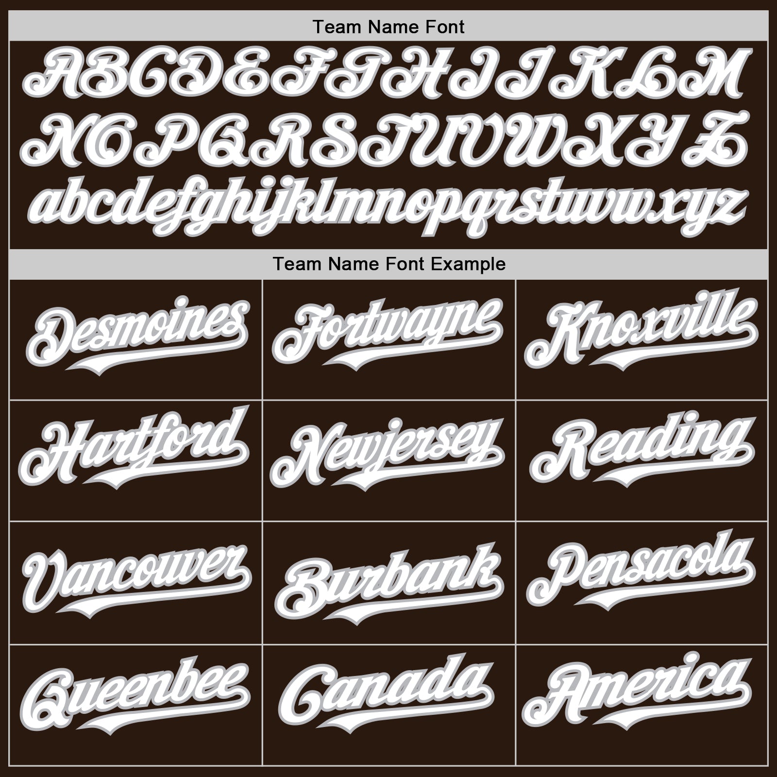 Personalized Baseball Jersey in Brown, White, Gray - 3 Colors & Arm Shapes Personalized Brown White-Gray 3 Colors Arm Shapes - Image 5