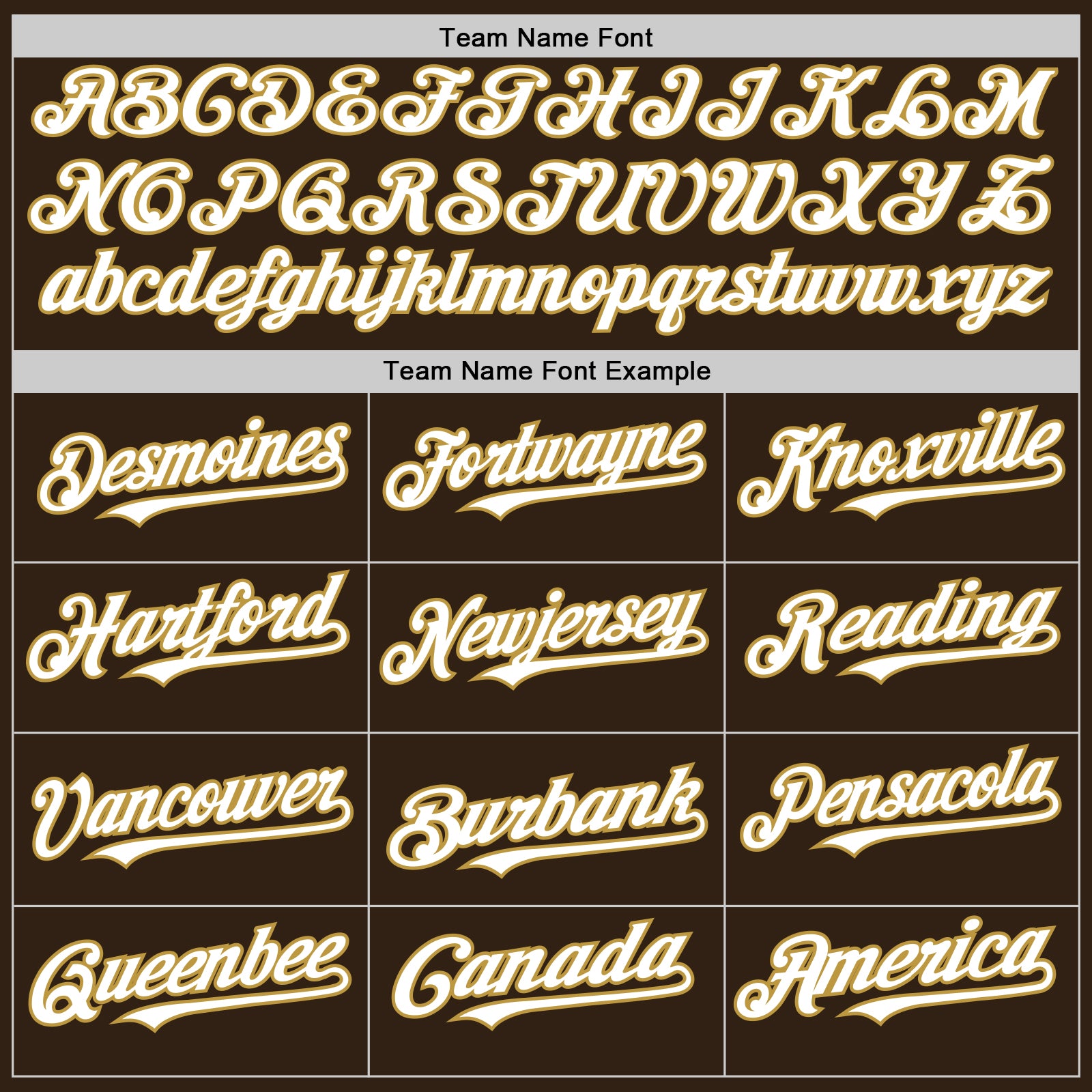 Personalized Brown White-Old Gold Authentic Sleeveless Baseball Jersey Team Custom Name and Number Custom Personalized Sleeveless Baseball Jersey with Brown White and Old Gold Colors - Team Name and Number Personalized Brown - Image 3
