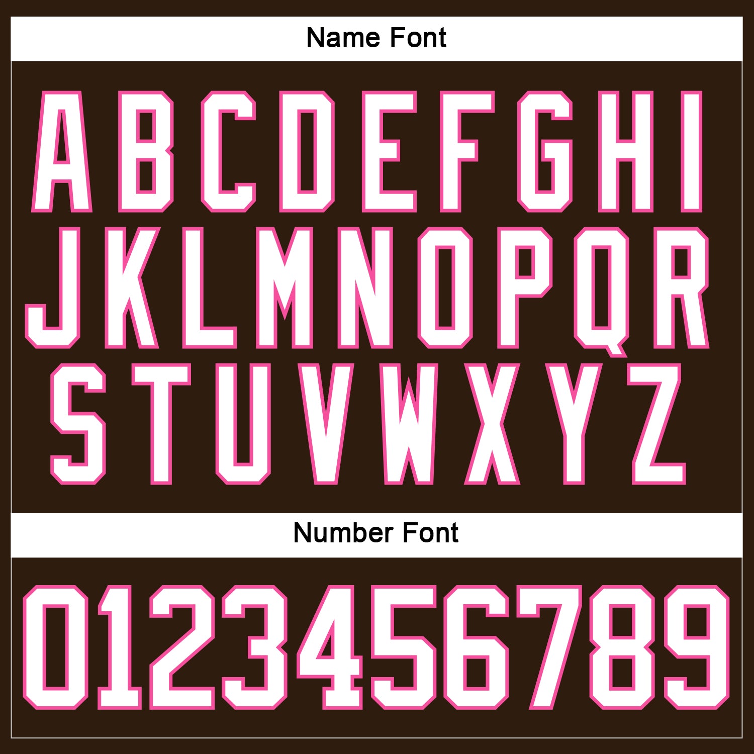 Personalized Brown White Pink Hockey Jersey with Lace Neck - Custom Sports Apparel Personalized Brown White-Pink Hockey Lace - Image 5