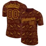 3D Oktoberfest Beer Festival Performance T-Shirt - Personalized Brown Yellow Design Personalized Brown Yellow 3D Oktoberfest