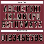 Custom Burgundy and Black Cream Mesh Football Jersey for Men 3 Personalized Burgundy Black-Cream Mesh Football Jersey 3
