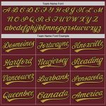 Personalized Performance Vapor Golf Polo Shirt in Burgundy, Black, and Old Gold Personalized Burgundy Black-Old Gold Performance