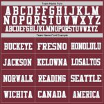 Custom Name Number Authentic Throwback Football Jersey - Burgundy Gray White Mesh Personalized Burgundy Gray-White Mesh Authentic