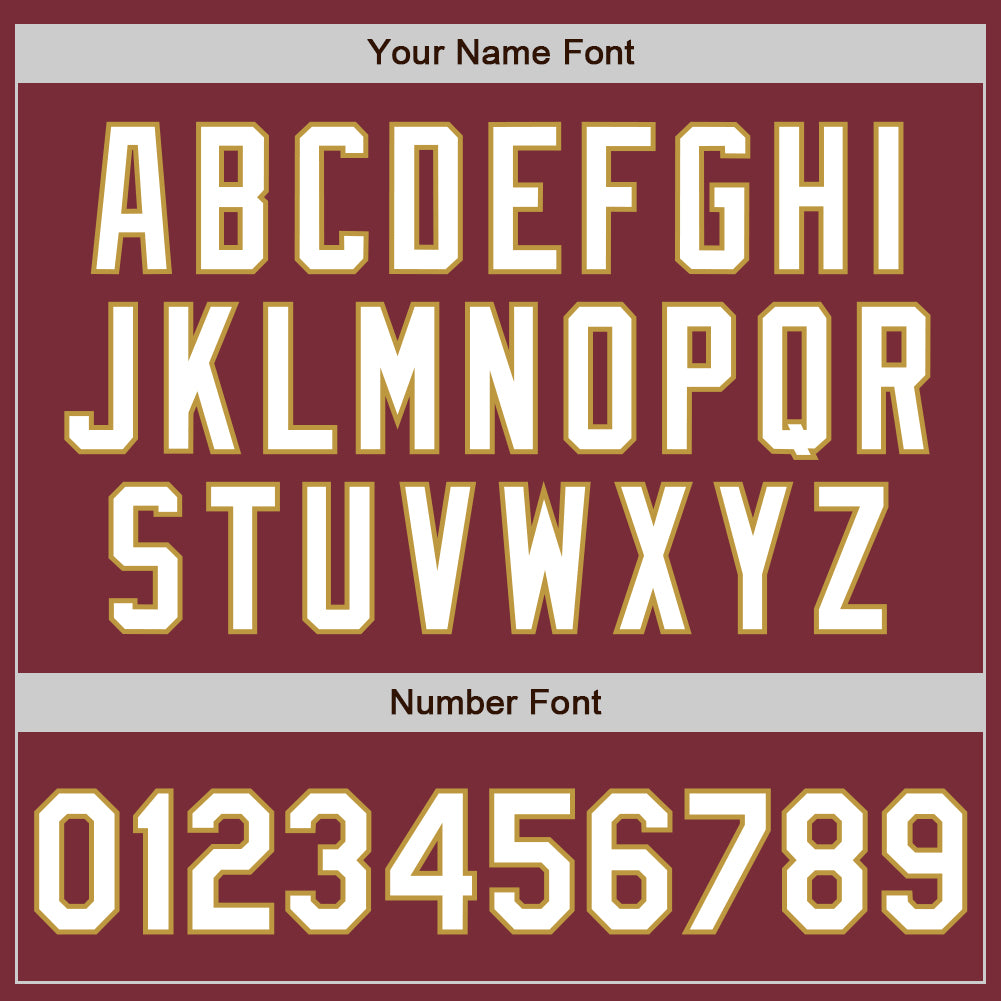 Personalized Burgundy Gold Pinstripe Unisex Softball Jersey - Two-Button Design Personalized Burgundy Old Gold Pinstripe - Image 5