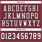Personalized Authentic Football Jersey - Burgundy White-Black Mesh Design Personalized Burgundy White-Black Mesh Authentic