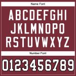 Custom Name Number Football Jersey, Personalized Burgundy White-Black Mesh Authentic Design Personalized Burgundy White-Black